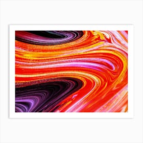 Abstract Swirls - Abstract Stock Videos & Royalty-Free Footage Art Print