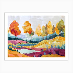 Autumn Landscape 16 Art Print