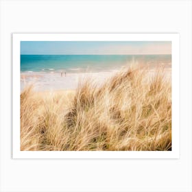 The Quite Beach Art Print