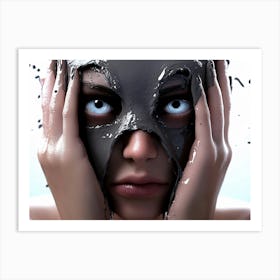 Face Mask 2 Art Print