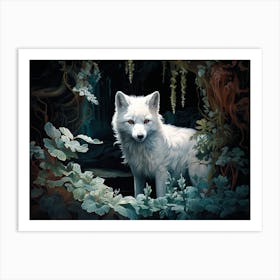 Arctic Fox 4 Art Print