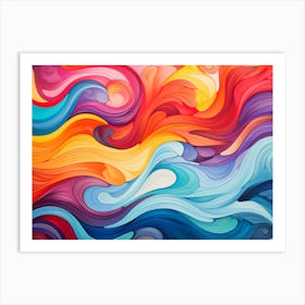 Abstract Painting 6 Art Print