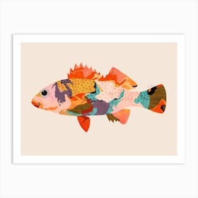 Colorful Fish III Art Print