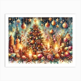 Christmas Tree 4 Art Print