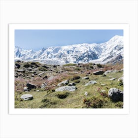 Pakistan Mountain Range 2 Art Print