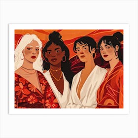 Asian Women 1 Art Print