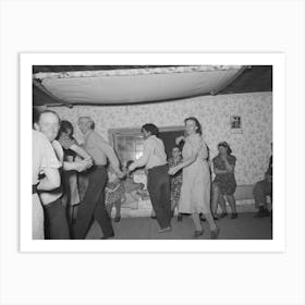 Untitled Photo, Possibly Related To The Broom Dance At The Square Dance, Pie Town, New Mexico, The Extra Girl Or M Art Print