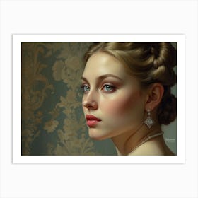 Default Classic Paintings A Touch Of Elegance And Luxury 0 Art Print