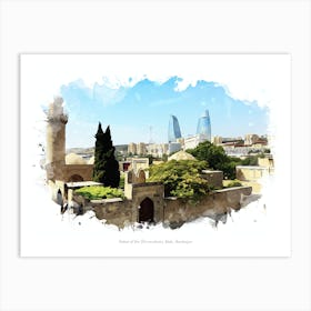 Palace Of The Shirvanshahs, Baku, Azerbaijan Art Print