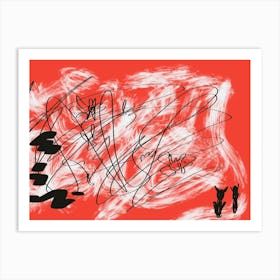 Chinese Calligraphy Art Print