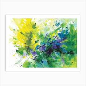 Abstract Painting 2230 Art Print