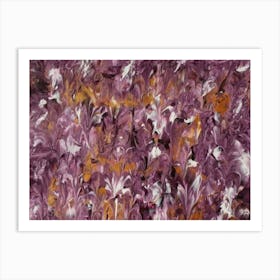 Purple Flowers Art Print