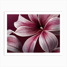 Purple Lilies Art Print