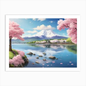 Sakura Blossom Art Print