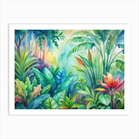 Tropical Jungle Art Print