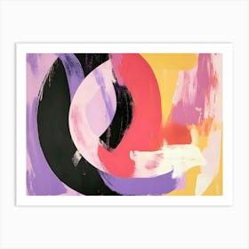 Abstract Q Art Print