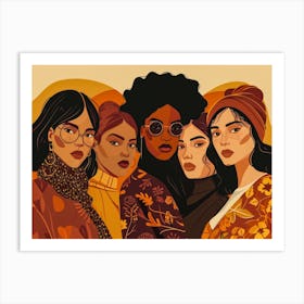 Women Of Color 23 Art Print