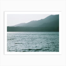 Summer Lake Days Art Print