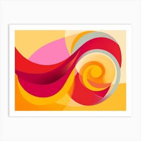 Abstract Painting 27 Art Print