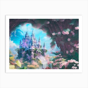 Cinderella'S Castle Art Print