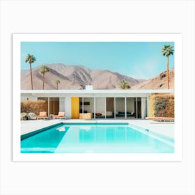 California Dreaming - Mid-Century Modern Palm Springs Art Print