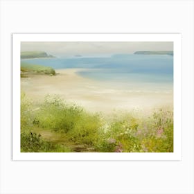 St Ives Beach Art Print