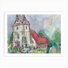 Sevington Church 26th May 2024 Art Print