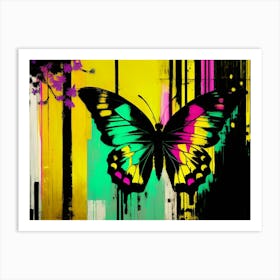 Colorful Butterfly 54 Art Print