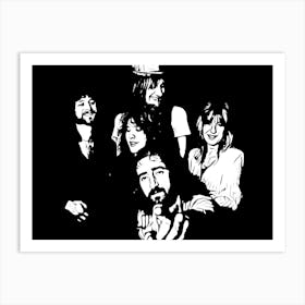 Fleetwood Mac Legend Music World Art Print