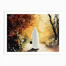 Ghost In The Woods 7 Art Print