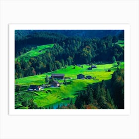 Swiss Alps Art Print