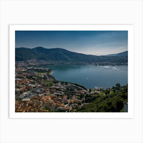 Lake Como Print Art Print