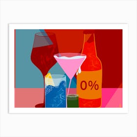 Boozy Art Print