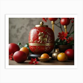 Chinese New Year 3 Art Print