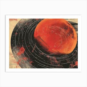 Red Planet 4 Art Print