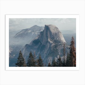 Half Dome Mountain Art Print