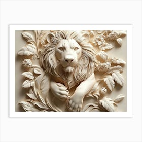 Beautiful Animal 3d Art Print