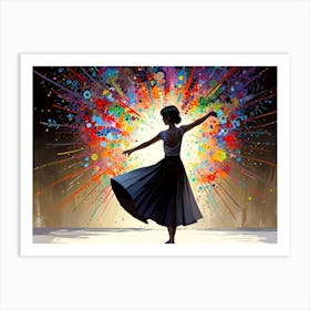 Dancer In The Sky 1 Art Print