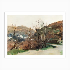 Spanish Landscape, John Singer Sargent Art Print