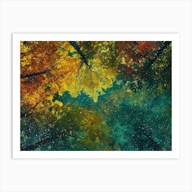 Autumn Trees 42 Art Print