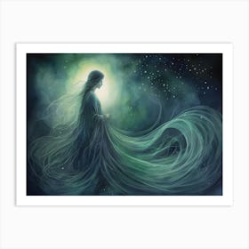 Ethereal Woman Art Print