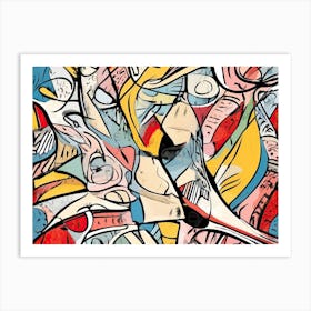 Abstract Tapestry Art Print