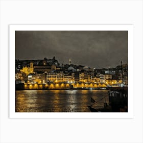 Porto Travel Art Portugal Art Print