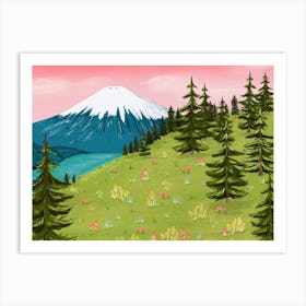 Forest View  Art Print