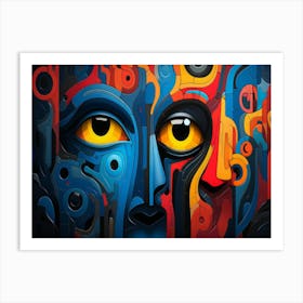 Abstract Painting 5 Art Print