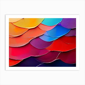 Colorful Abstract 3 Art Print