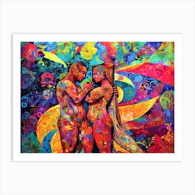 Vibrant Unity Art Print