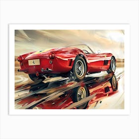 Ferrari Art Print