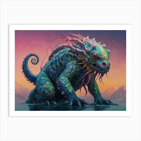 Lizard Art Print