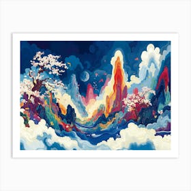 Clouds In The Sky 1 Art Print